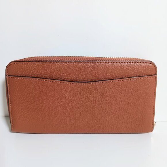 Kate Spade York Leila Leather Continental Wallet in Warm Gingerbread - Picture 6 of 7
